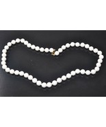 Great Trifari Signed Plastic Bead Vintage Choker Necklace 18&quot; - £7.88 GBP