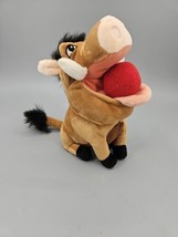 The Lion King Pumba With Apple Warthog Plush Disney Store - £8.61 GBP