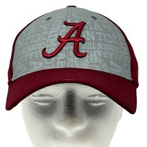 University of Alabama Crimson Tide Hat Red New Era Reflective Baseball Cap S/M - $37.04