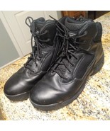 Magnum Stealth Force 6.0 SZ Composite Toe Work Boots Black Leather Mens ... - $74.25