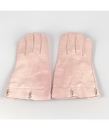 Saks Fifth Ave Wear Right Exclusive Real Kid Pink Women’s Gloves - 7.5 -... - €12,67 EUR