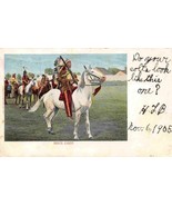 Sioux Chief Native American Indian on Horseback 1905 postcard - $7.87