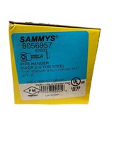 25 Pieces Sammys 8056957 Pipe Hanger SWDR 516 For Steel 1-1/4&quot; Sidewinde... - $46.06 CAD