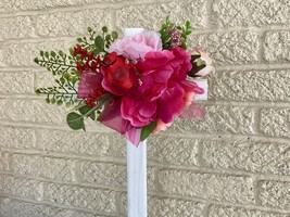 Cemetery cross , grave decoration for spring, memorial for grave at ceme... - $25.00