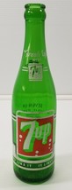 AR) Vintage 7 Up 12oz Empty Glass Green Soda Bottle New Rochelle, New York - £7.90 GBP