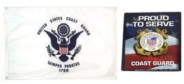 Moon Knives Wholesale Combo Set U.S. Coast Guard Proud Serve 3x5 3x5 F... - £14.93 GBP