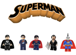 Superman Kent Cod Bizarro minifigure building blocks super heroes comic ... - $39.99