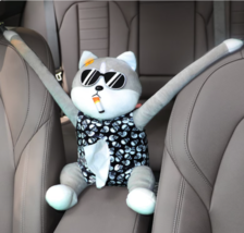  husky doll tissue bag car pendant decoration chair back armrest pad creative dr - £22.30 GBP