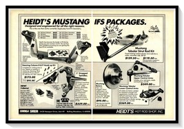 Heidt&#39;s Hot Rod Shop Custom Cars &amp; Trucks 2-Page Vintage 1992 Print Magazine Ad - £9.67 GBP