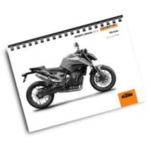 KTM 2018 - 790 DUKE - OWNERS MANUAL USER GUIDE - $49.99