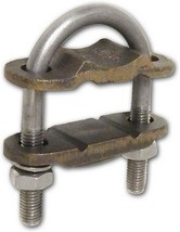 Morris 91752 Copper U Bolt Ground Clamp With 2 Conductors, Number 4-250 ... - $42.96