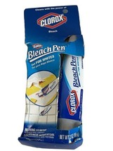 Clorox Bleach Pen Gel for Whites Dual Tipped 2 oz Sealed Retail Box Has Wear - £24.97 GBP