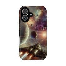 Space Art Tough Cases, Spaceship Traveling Protection for iPhone Galaxy ... - $524.68 MXN
