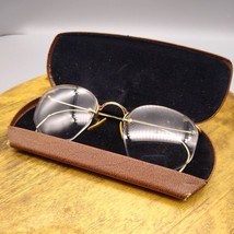 Antique Artcraft Numont Eyeglasses with Original Case, Semi Rimless Vintage GF F - £199.58 GBP