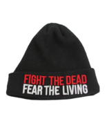AMC Network The Walking Dead Fight The Dead Black Beanie Hat Logo OS U25 - $383.08 MXN