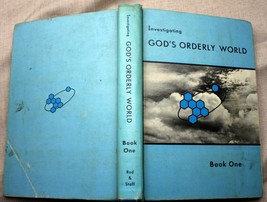 Rod And Staff Investigating God&#39;s Orderly World 1 Tch Ed Gr.8/9 bio/chem/physics - £7.40 GBP