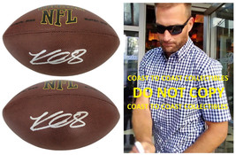 Kirk Cousins Minnesota Vikings signed NFL football COA proof Michigan State - $197.99