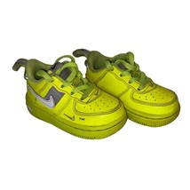 Nike Air Force 1 Sneaker LV8 Utility TD Volt Size 5C Style AV4273-700 Shoes - £15.58 GBP