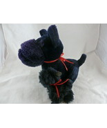 Dakin Scottie Puppy Dog Plush Vintage 1984 9X11&quot; plus small applause Wal... - $27.15 CAD
