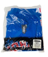 New Johnny Cupcakes T-shirt Men&#39;s XL Blue Red ! Spellout Logo Football D... - £31.55 GBP