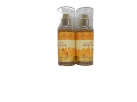 2 Bath &amp; Body Works Travel Size Body Mist  PUMPKIN SWIRL CAKE Set of 2 - $11.95
