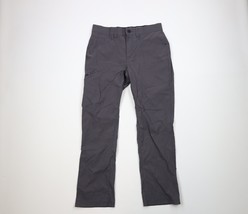 Orvis Mens Size 32x30 Water Resistant Stretch Storm Hiking Tech Pants Gray - £38.88 GBP