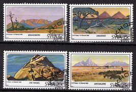ZAYIX South West Africa SWA 495-498 CTO Mountain Peaks Geography 092022S84M - £1.19 GBP