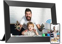 Bigasuo 10.1 Inch Wifi Digital Picture Frame, Ips Hd Touch Screen Cloud ... - £48.60 GBP