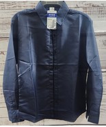 Men Blue NosiijatdnButton Down Shirt - Size Large - $408.77 MXN