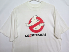 Rare Vintage 80s Official Ghostbusters 1984 Bill Murray Film Promo T Shirt Sz XL - £74.38 GBP