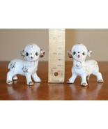 BROKEN Sheep Ram Anthropomorphic Lamb Ram Salt and Pepper Shakers Japan ... - $230.88 MXN