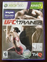 UFC Personal Trainer The Ultimate Fitness System Xbox 360 Kinect Video Game - £7.04 GBP