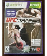 UFC Personal Trainer The Ultimate Fitness System Xbox 360 Kinect Video Game - $169.57 MXN