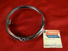 Yamaha Rim, Headlight, NOS 1969-75 RD250 DS6 DS7 R5 RD350, 235-84315-60-00 - £101.88 GBP