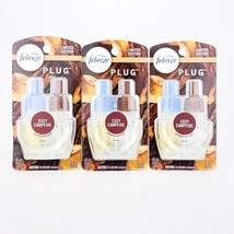 Febreze Limited Edition Cozy Campfire Scented Oil Plug In Refills Lot Of 3 - $46.27 CAD