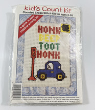 LOT OF 4 Kid&#39;s Count Kits Counted Cross Stitch Kits for Ages 8-88 - $10.69