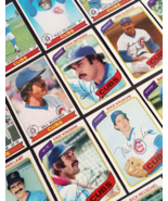 1979 & 1980 O-Pee-Chee OPC Chicago Cubs Baseball Card Lot NM+ (21 Diff Cards) - $24.99