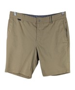 Nike Khaki Shorts Golf Modern Fit Mens size 35 Zip Pocket Stretch Dri Fit - $32.73 CAD