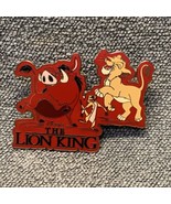 Disney Parks The Lion King Platinum Edition Release Pin Pumba &amp; Simba 20... - £17.08 GBP