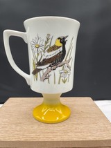 1960&#39;s Fred Roberts Golden Crowned Song Bird Coffee Mug Cup Made in Japan - £7.66 GBP