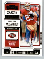 2023 Panini Contenders Season Ticket Retail #87 Christian McCaffrey NM- ID:75443 - £1.37 GBP