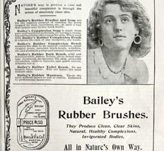 Brush And Soap 1894 Advertisement Victorian Bailey Hygiene Accessories A... - £13.95 GBP