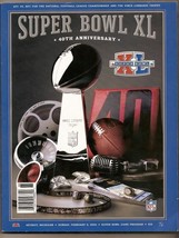 Super Bowl 40 XL program Steelers Seahawks Superbowl - £15.13 GBP