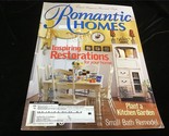 Romantic Homes Magazine April 2002 Inspiring Restorations, Small Bath Re... - $12.00