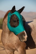 Professional&#39;s Choice CFM200-TEA Comfort Fit Fly Lycra Mask Horse- Teal - £31.27 GBP