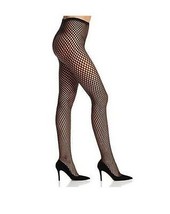 Fishnet Tights Black One Size Fits Most Pretty Polly $30 - Nwt - £2.10 GBP