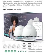 Elvie EP01 Double Electric Breast Pump - €271,17 EUR