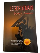 *SIGNED* Legerdemain by David K Bowman - Subterfuge &amp; Deceit - Amelia Earhart - £138.96 GBP