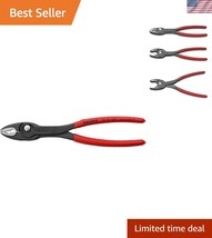 Brushed Finish TwinGrip Pliers - 8-inch Standard Grip, Professional Quality - $55.50