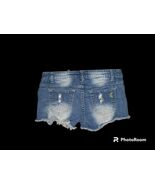 Distressed Denim Shorts - $12.00